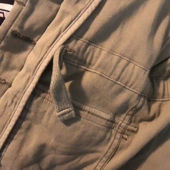 Tommy Hilfiger Jacket Military Style Pockets Jacket XS Utility Green - Picture 8 of 8